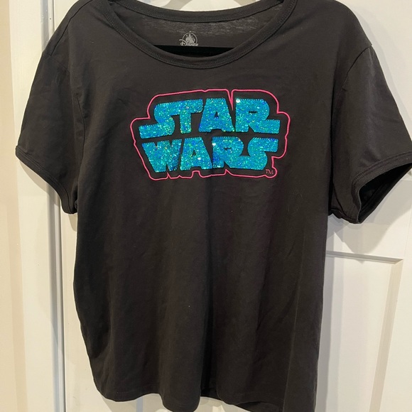 Star Wars sequin t-Shirt 2 XL - Picture 2 of 4